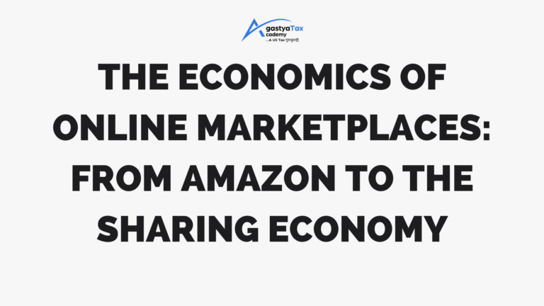 The Economics of Online Marketplaces: From Amazon to the Sharing Economy